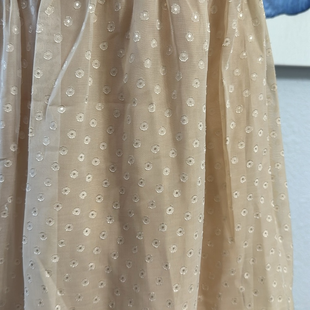 NWT- Essential by A.B.S. Allen Schwartz Cream Cocktail Mini Dress - Picture 13 of 14